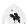 Unicorn White Puffer – Stand Out, Stay Warm