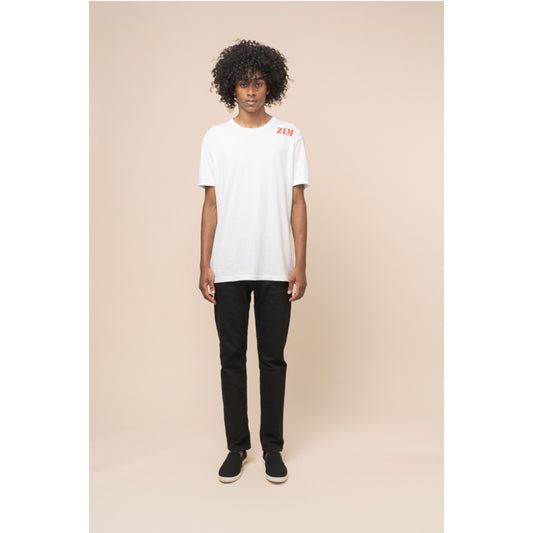 ZIM "Guardian Badge" White Short Sleeve Shirt