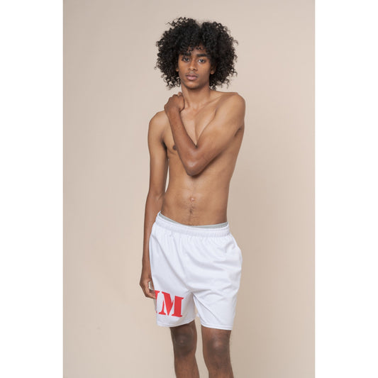 ZIM White Classic Shorts