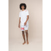 ZIM White Classic Shorts
