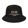 ZIM Opulent Black Denim Voyager Bucket Hat