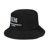 ZIM Opulent Black Denim Voyager Bucket Hat