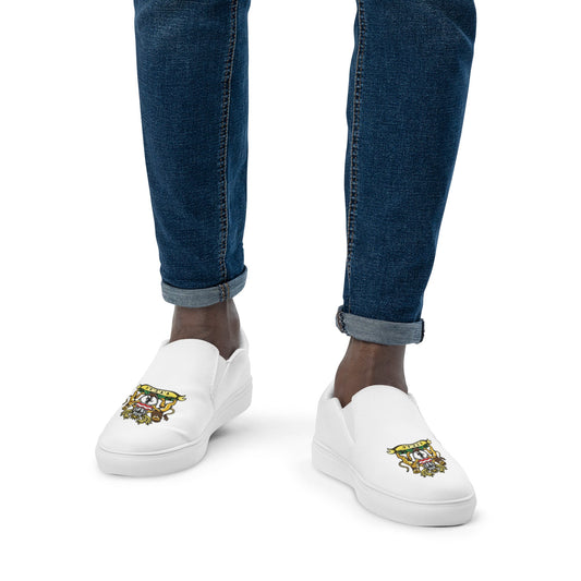 ZIM "Pathway Pulse" Men's White Canvas Shoes