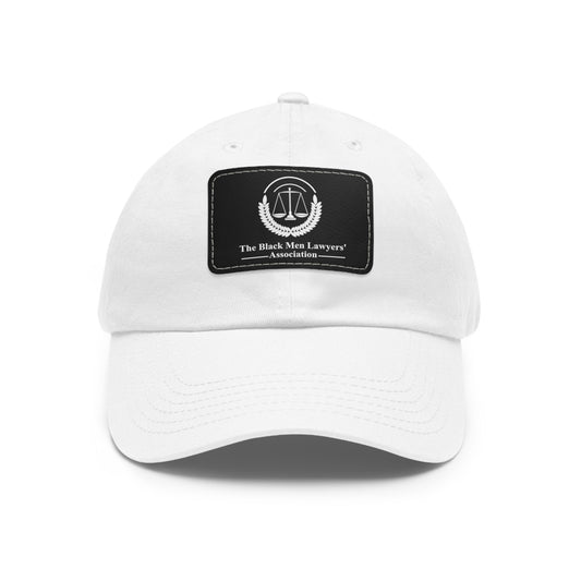 Dad Hat with Leather Patch (Rectangle)