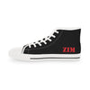 ZIM Signature Black High-Top Sneakers: Men's