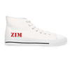 ZIM Women's White High Top Sneakers