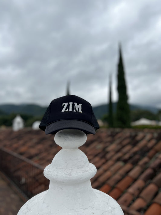 ZIM "Wanderlust" Black Mesh 5-Panel Hat