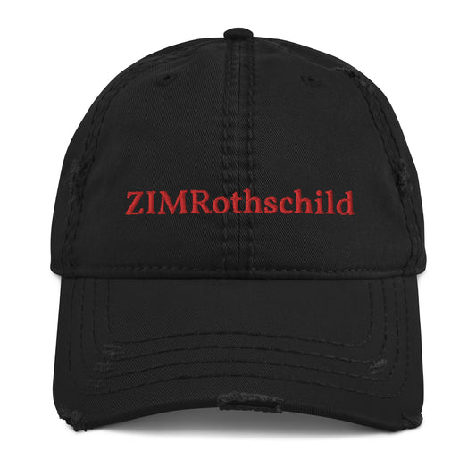 ZIMRothschild Distressed Dad Hat